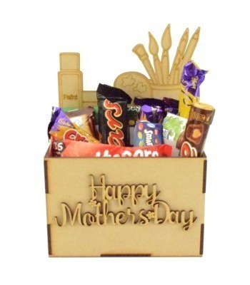 Laser Cut Mothers Day Hamper Treat Boxes - Crafting
